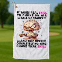 Clumsy Skills Golf Towel