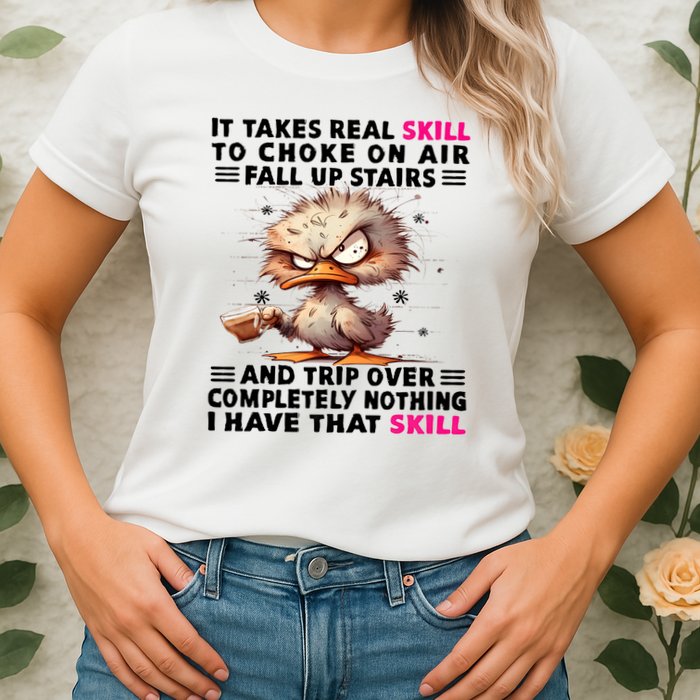 Clumsy Skills Womens T-Shirt
