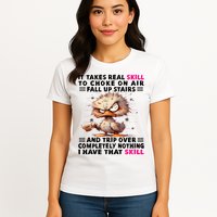 Clumsy Skills Womens T-Shirt