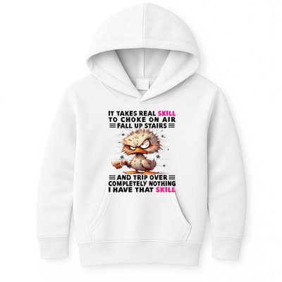 Clumsy Skills Kids Hoodie