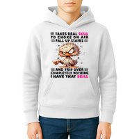 Clumsy Skills Kids Hoodie