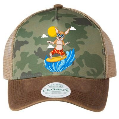 Chihuahua Surfing Legacy Tie Dye Trucker Hat
