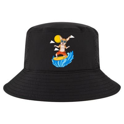 Chihuahua Surfing Cool Comfort Performance Bucket Hat