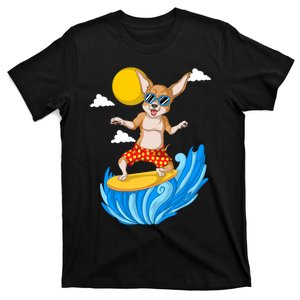 Chihuahua Surfing T-Shirt