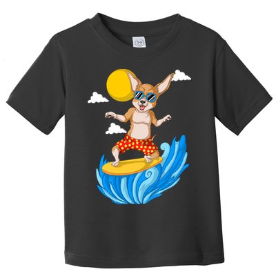 Chihuahua Surfing Toddler T-Shirt