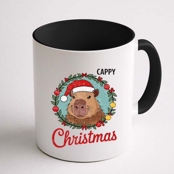 Capybara Santa Clause Christmas Mug