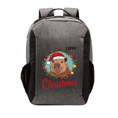 Capybara Santa Clause Christmas Vector Backpack