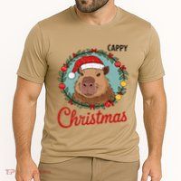 Capybara Santa Clause Christmas Performance Shirt