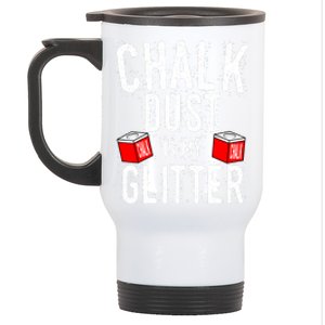 Cute Sport Chalk Dust Is My Billiard Player Snooker Gift Stainless Steel Travel Mug