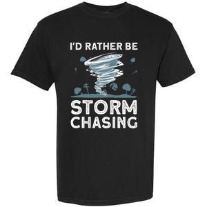 Cool Storm Chasing Hurricane Hunter Garment-Dyed Heavyweight T-Shirt