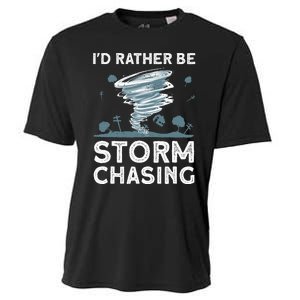 Cool Storm Chasing Hurricane Hunter Cooling Performance Crew T-Shirt