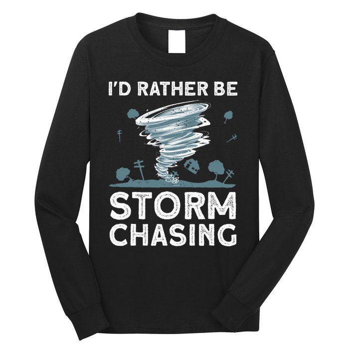 Cool Storm Chasing Hurricane Hunter Long Sleeve Shirt