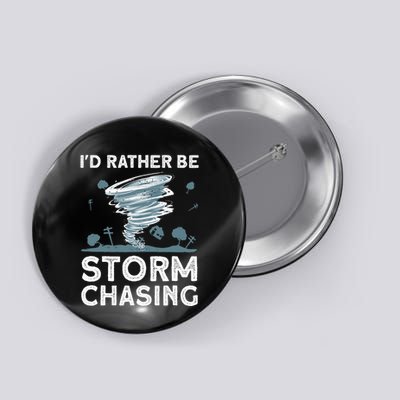 Cool Storm Chasing Hurricane Hunter Button