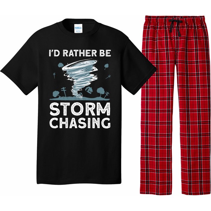 Cool Storm Chasing Hurricane Hunter Pajama Set