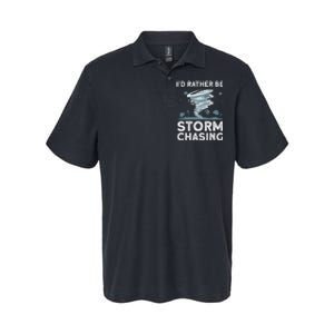 Cool Storm Chasing Hurricane Hunter Softstyle Adult Sport Polo