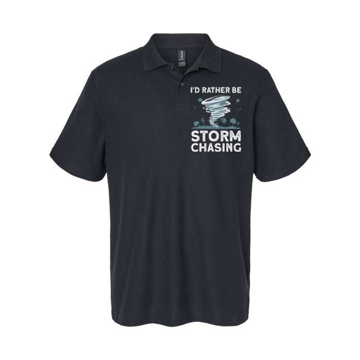 Cool Storm Chasing Hurricane Hunter Softstyle Adult Sport Polo