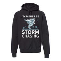 Cool Storm Chasing Hurricane Hunter Premium Hoodie