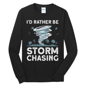 Cool Storm Chasing Hurricane Hunter Tall Long Sleeve T-Shirt