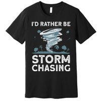 Cool Storm Chasing Hurricane Hunter Premium T-Shirt