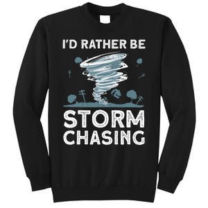 Cool Storm Chasing Hurricane Hunter Tall Sweatshirt