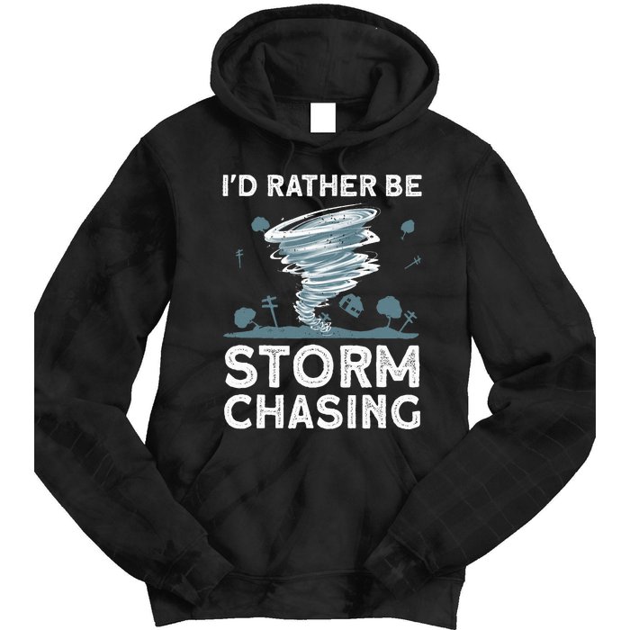 Cool Storm Chasing Hurricane Hunter Tie Dye Hoodie