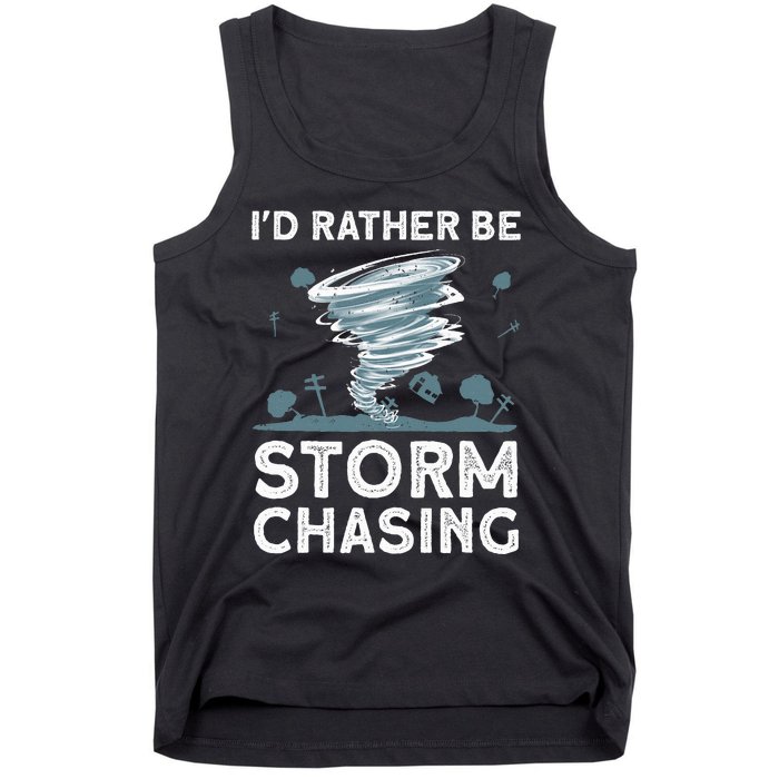 Cool Storm Chasing Hurricane Hunter Tank Top