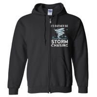 Cool Storm Chasing Hurricane Hunter Full Zip Hoodie