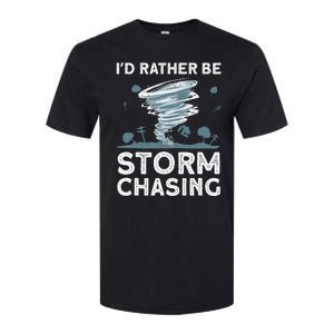 Cool Storm Chasing Hurricane Hunter Softstyle CVC T-Shirt