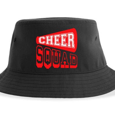 Cheer Squad Cheerleading Funny Cheerleader Gifts Sustainable Bucket Hat