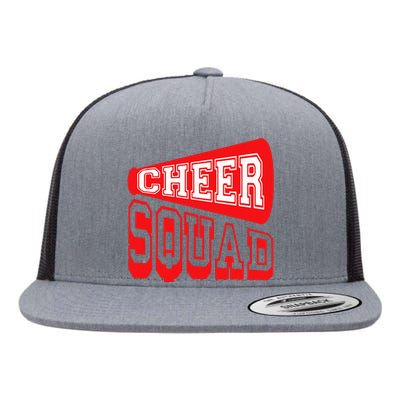 Cheer Squad Cheerleading Funny Cheerleader Gifts Flat Bill Trucker Hat