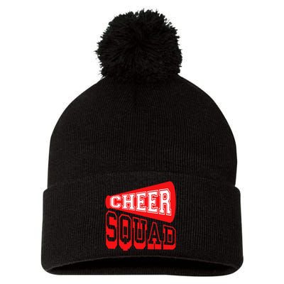 Cheer Squad Cheerleading Funny Cheerleader Gifts Pom Pom 12in Knit Beanie