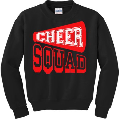 Cheer Squad Cheerleading Funny Cheerleader Gifts Kids Sweatshirt