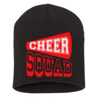 Cheer Squad Cheerleading Funny Cheerleader Gifts Short Acrylic Beanie