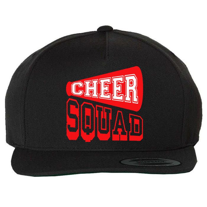 Cheer Squad Cheerleading Funny Cheerleader Gifts Wool Snapback Cap