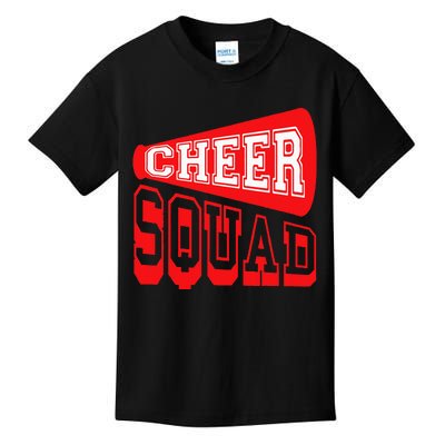 Cheer Squad Cheerleading Funny Cheerleader Gifts Kids T-Shirt