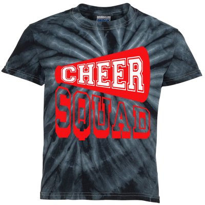 Cheer Squad Cheerleading Funny Cheerleader Gifts Kids Tie-Dye T-Shirt