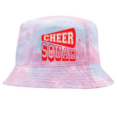 Cheer Squad Cheerleading Funny Cheerleader Gifts Tie-Dyed Bucket Hat