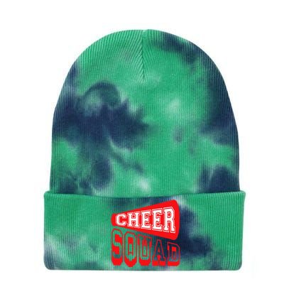 Cheer Squad Cheerleading Funny Cheerleader Gifts Tie Dye 12in Knit Beanie