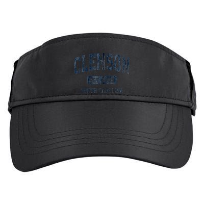 Clemson South Carolina Sc Vintage Athletic Sports Adult Drive Performance Visor