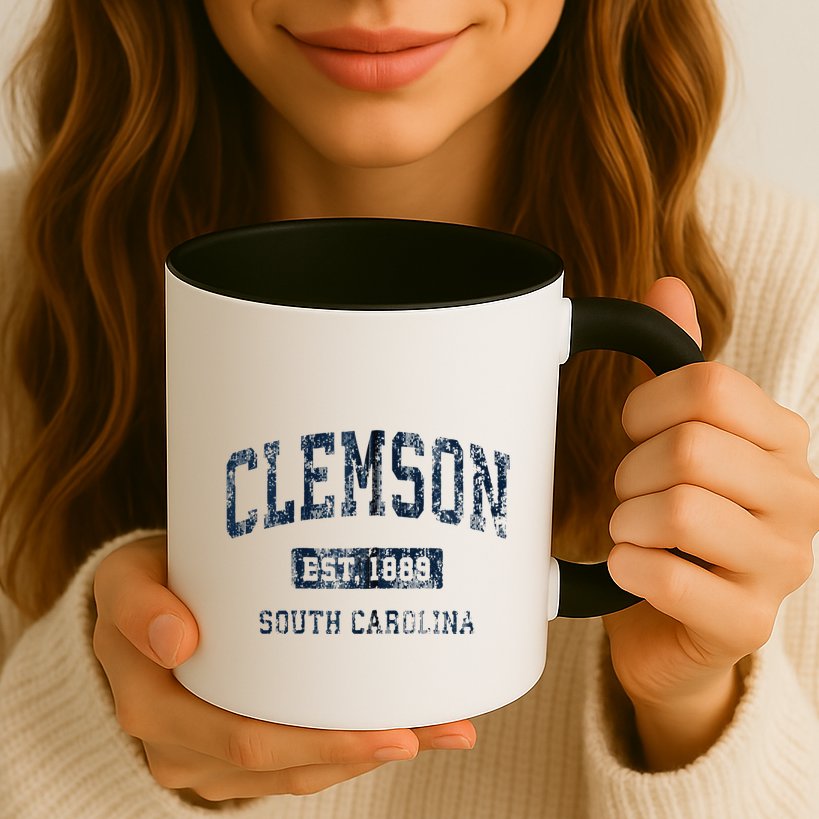 Clemson South Carolina Sc Vintage Athletic Sports Mug