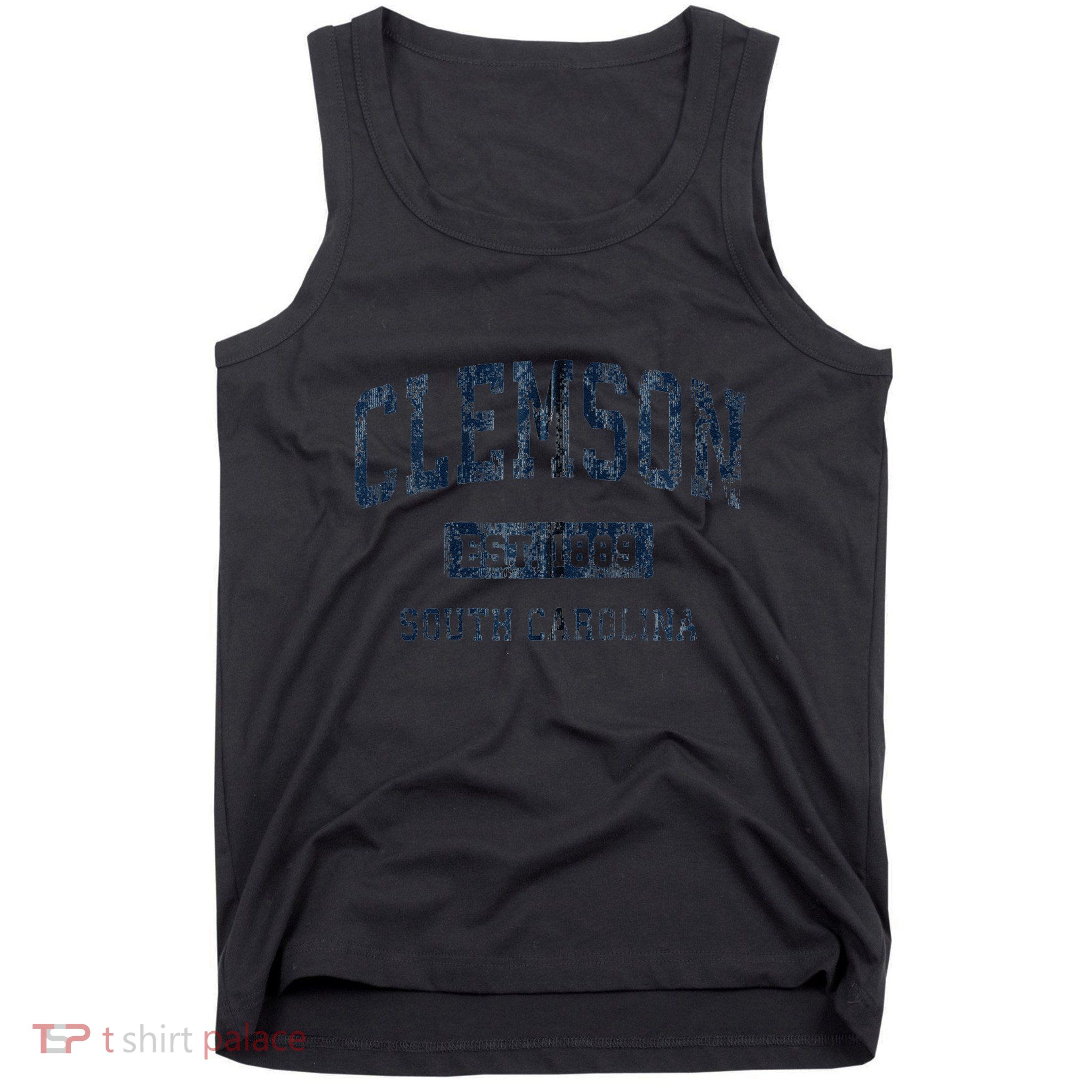 Clemson South Carolina Sc Vintage Athletic Sports Tank Top