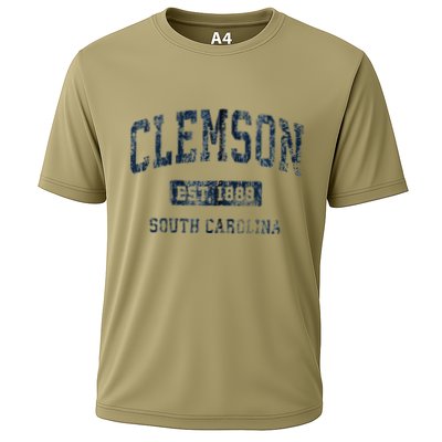 Clemson South Carolina Sc Vintage Athletic Sports Performance Shirt