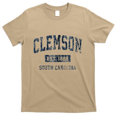 Clemson South Carolina Sc Vintage Athletic Sports T-Shirt