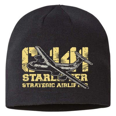 C141 Starlifter C141 Strategic Airlifter Military Aircraft Sustainable Beanie
