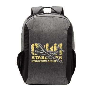 C141 Starlifter C141 Strategic Airlifter Military Aircraft Vector Backpack