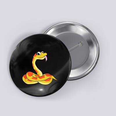 Corn Snake Cute Reptile Button