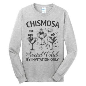 Chismosa Social Club Latina Mexicana Hispanic Tall Long Sleeve T-Shirt