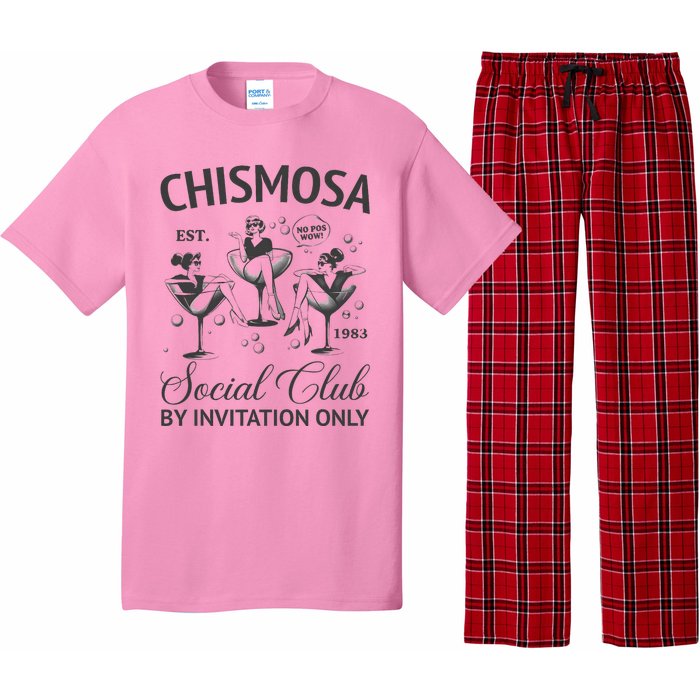 Chismosa Social Club Latina Mexicana Hispanic Pajama Set