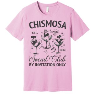 Chismosa Social Club Latina Mexicana Hispanic Premium T-Shirt