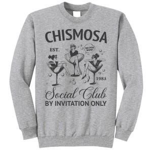 Chismosa Social Club Latina Mexicana Hispanic Tall Sweatshirt